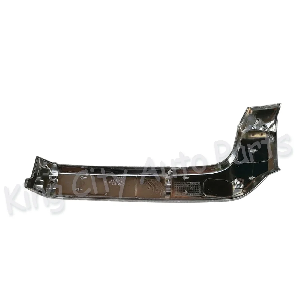 CAPQX для Mitsubishi Pajero Montero V93 V97 V98 15-17 передний бампер хромированная Декоративная полоса бампер Нижняя решетка защитная накладка