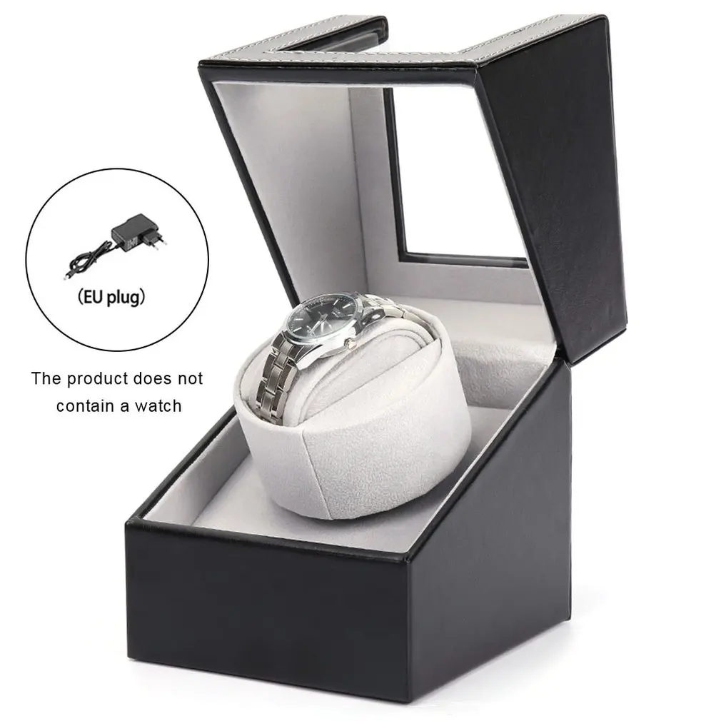 

HOT EU/US/UK/AU Plug Motor Shaker Watch Winder Holder Display Automatic Mechanical Watch Winding Box Automatic Watches Box