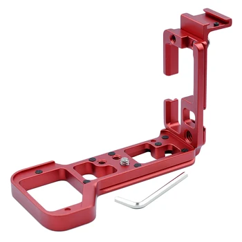 

Removable Quick Release L Plate Holder Hand Grip Tripod Bracket with Hot Shoe for Sony A7R Mark IV (A7R4 A7RM4) Camera for Benro