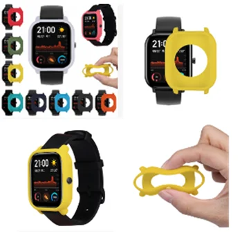 

1PC Smart watch Protector GTS Cover Accessories for Huami Amazfit GTS Watch Protective Case Soft Silicone Shell Frame Bumper