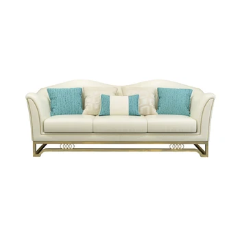 

CBM SF 904B Modern design Chesterfield sofa elegant style deluxe living room furniture home interior 1+2+3 sofa set