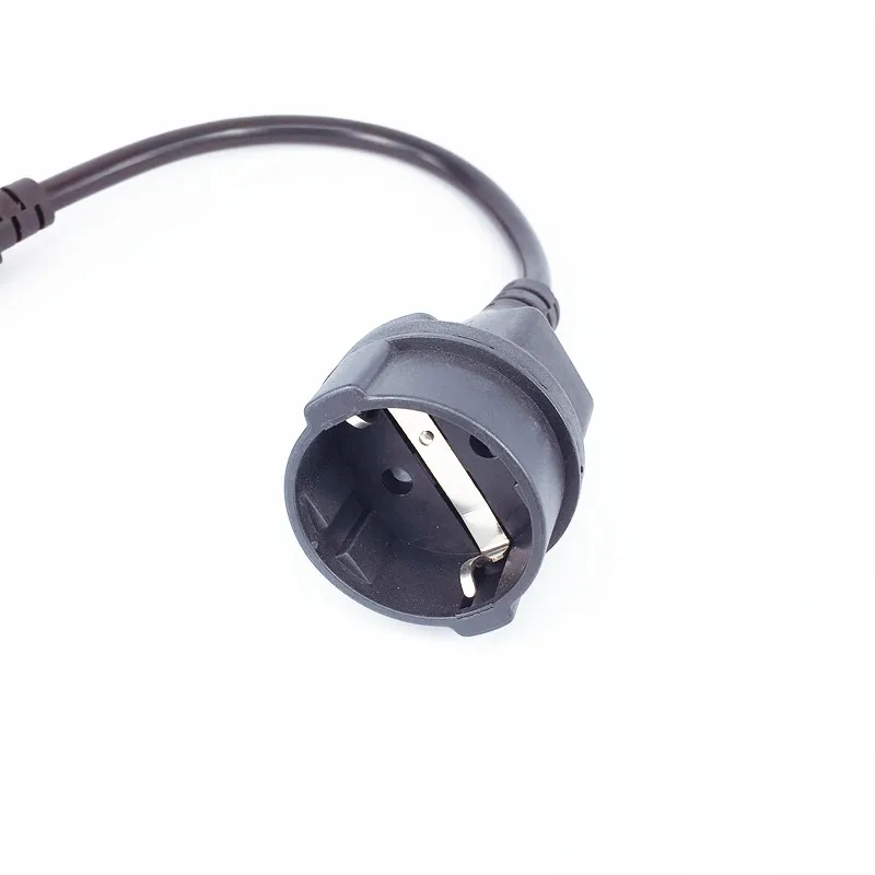 UPS PDU Power Extension Cord IEC 320 C14 Male To CEE7/4 European Female Adapter 30cm