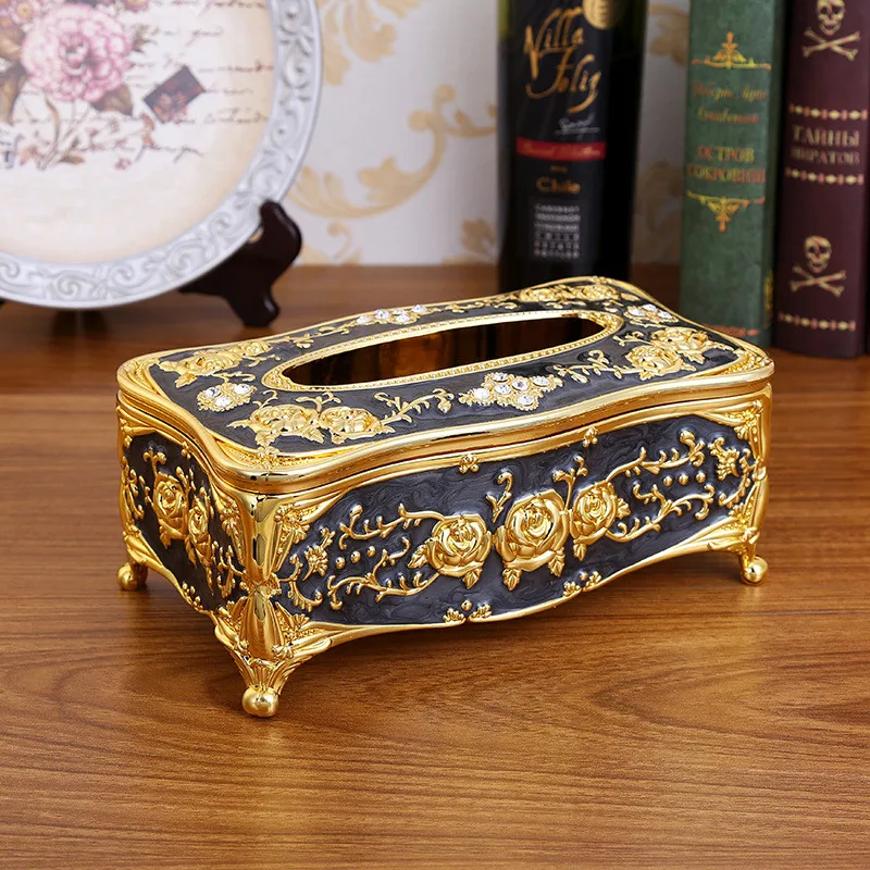 

Kitchen Napkin Holders Classic Tissue Box Container Acryl Bathroom Kitchen Tool Home Decoration Accessories