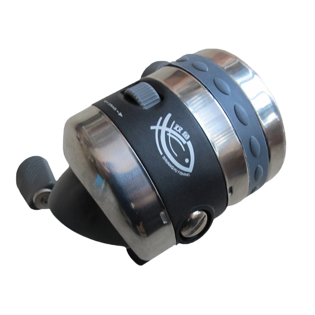 Stainless Steel Spincast Fishing Reel Saltwater Closed Face Under-spin Reel 3.1:1 1+1BB