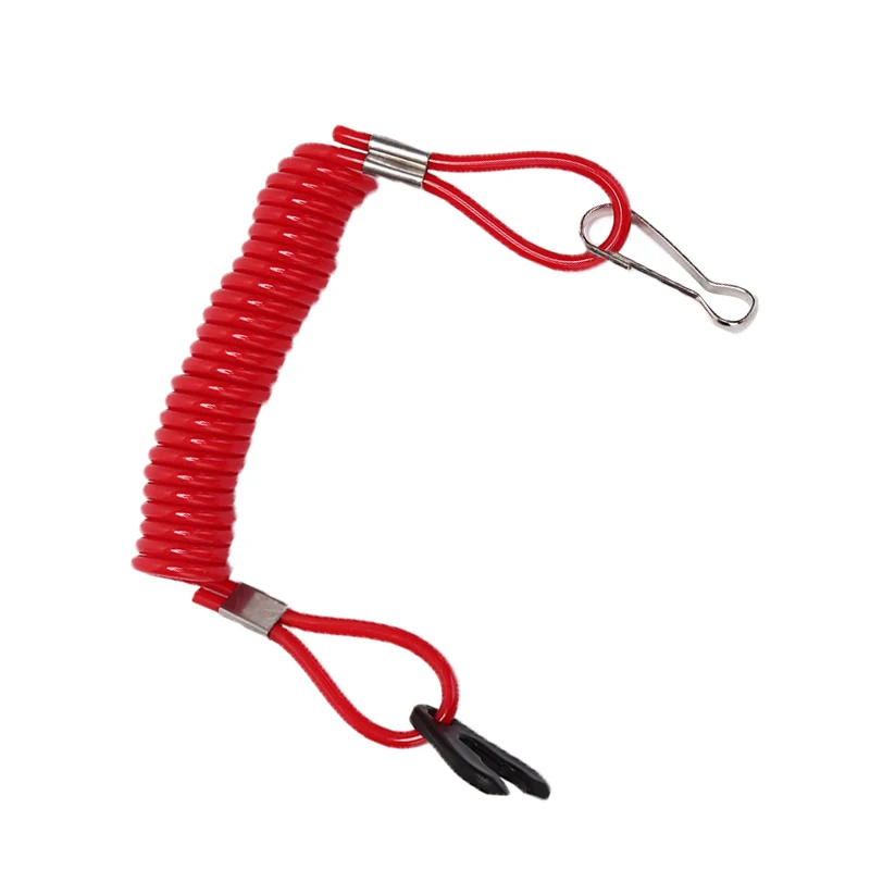 2 шт./лот лодочный мотор выключатель и страховочный трос для Yamaha Tohatsu детали