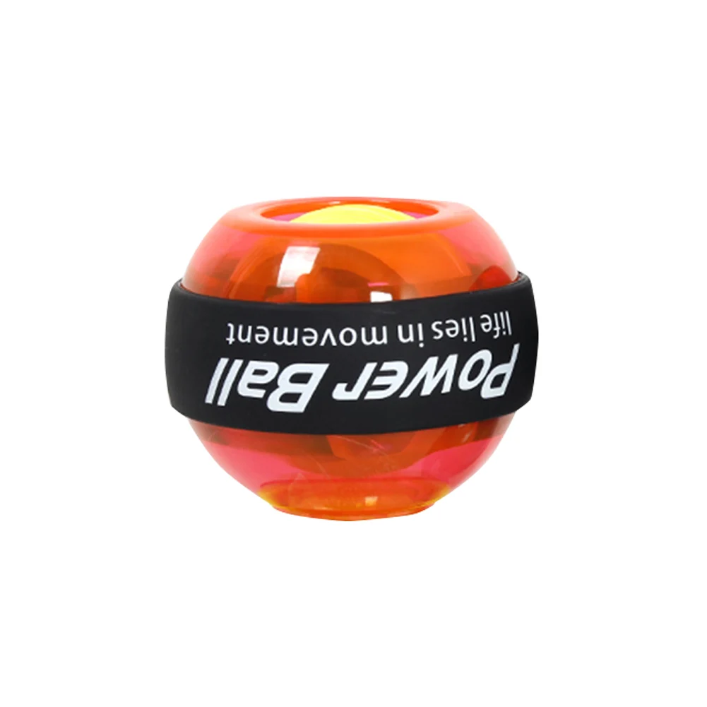 Наручный мяч супер гироскоп powerball запястье мяч палец ручка самозапуск рука сила тренажер снимает давление colorlight запястье мяч - Цвет: Оранжевый