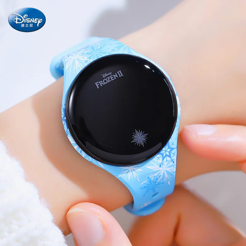 Disney Mickey Mouse Digital Watch Spiderman Kids Watch Frozen Cartoon Student Touch Screen Smart Sport Boys Watches Girl Watch afbeelding