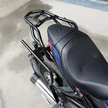 

For Benelli 502c 502 C Rear Side Saddle Bag Box Motorcycle Luggage Rack Carrier with Backrest Luggage Rack Side Box Bracket