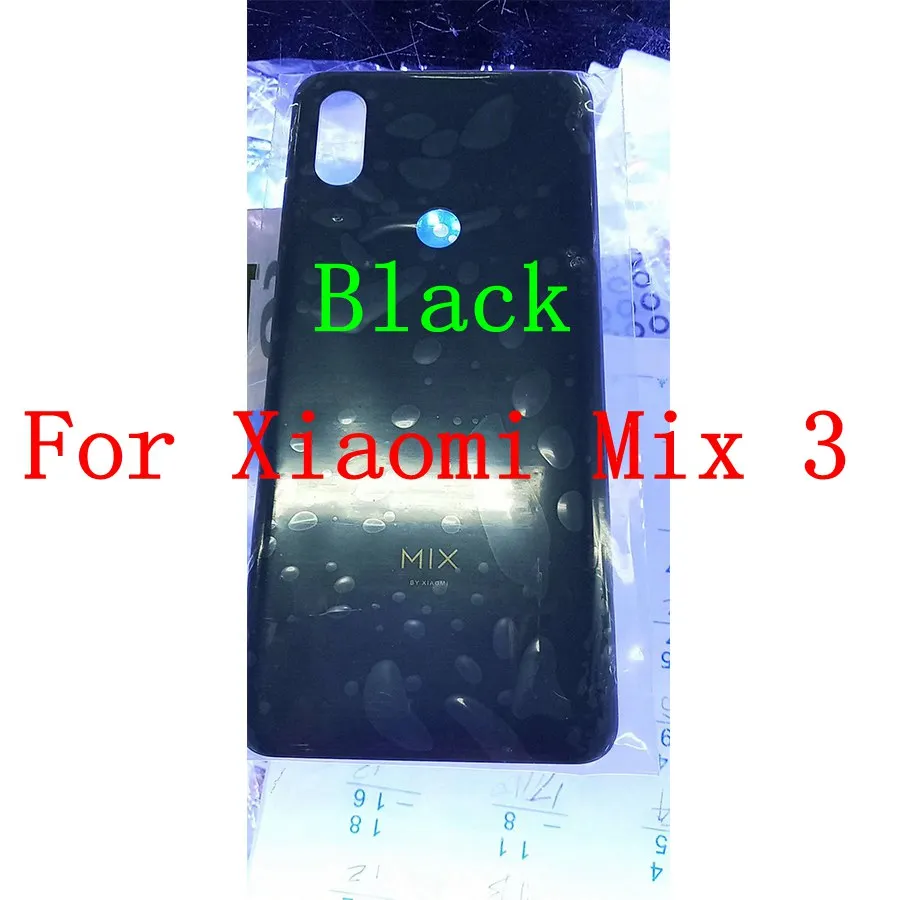 Для Xiaomi Mi Mix чехол для задней крышки батареи Чехол для задней крышки Mi Mix 2 запасные части для Xiaomi Mi MIX 3 Крышка для батареи