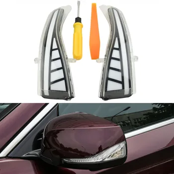 

For Infiniti Q30 Q50 Q50S Q60 Q70 QX30 QX50 QX60 QX70 Skyline LED Dynamic Turn Signal Light Side Mirror Blinker Sequential Lamp
