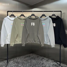 

Essentials Men's Trip Hoodie Sweatshirt 100% Cotton Reflective Letters Hip Hop Loose Unisex Oversized Hoodie