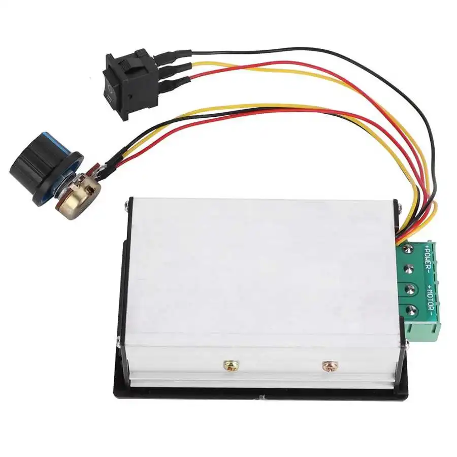 

DC 15A Motor Speed Controller 6V 12V 24V 36V 48V With LCD Digital Display Regulator Controller