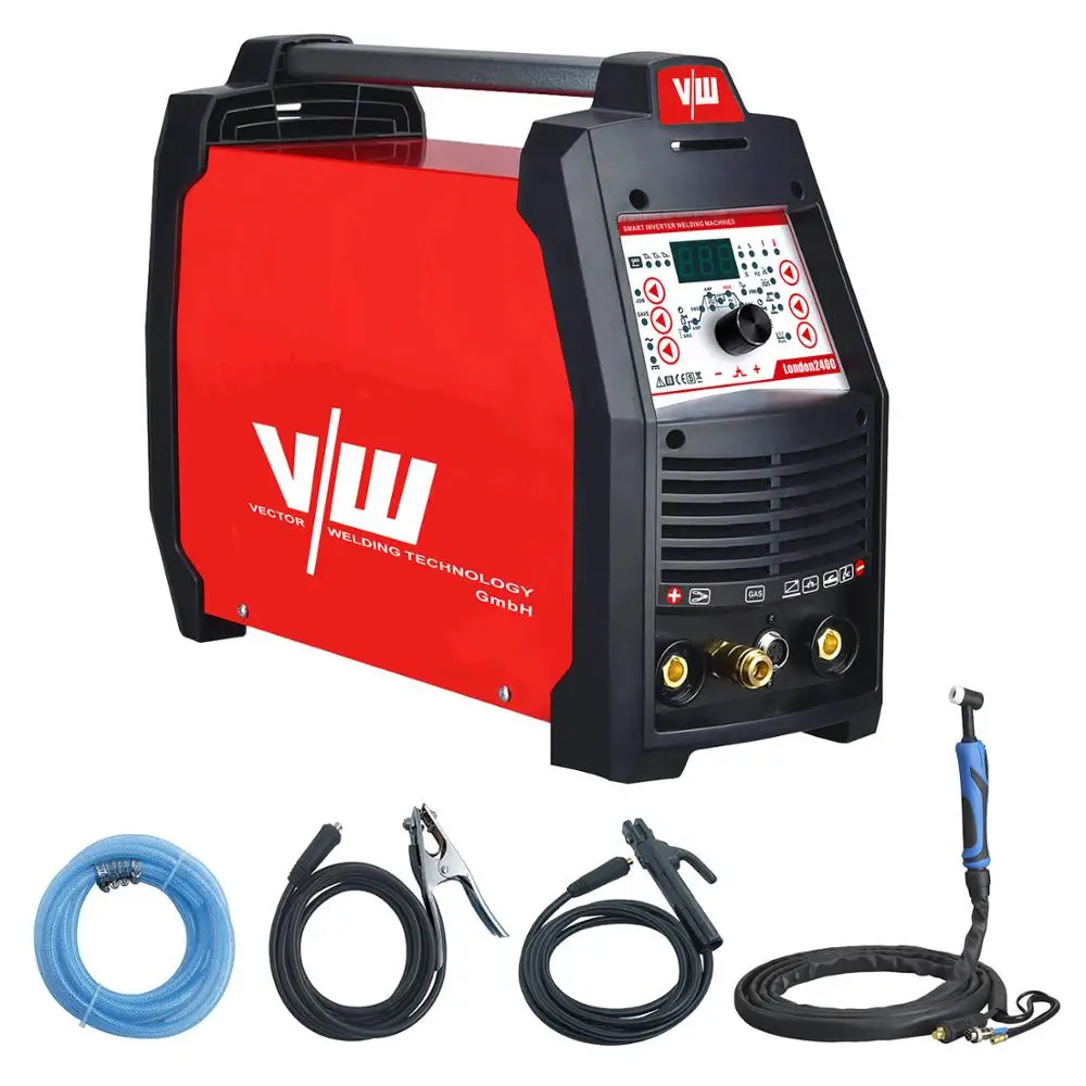 Сварочный аппарат Tig 220V 4in1 AC DC электрод Инвертер MMA 200a CDC TIG Импульсная