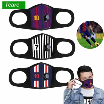 

2Pcs Washable Reusable Fashion Protective Personality Sponge Dust Face Mouth Masks Breathable Anti-Dust Elastic Ear Loop Mask