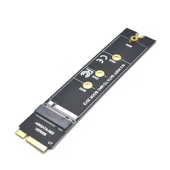 Adapter Card to 64G 128G 256G 512G M.2 SATA NGFF SSD for 2012 MacBook Air A1465 A1466 for Apple SSD Adapter Connector Riser Card 1
