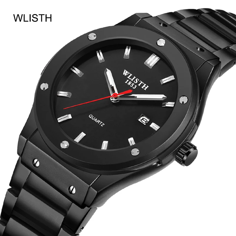 

Top Luxury Mens Watches Brand Waterproof Sport Wrist Watch Men Quartz Military Stainless Steel Leather Watches Relogio Masculino
