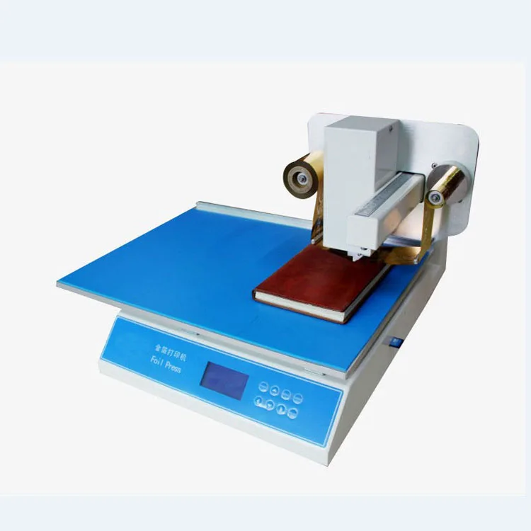 ndl-8025 алюминиевая цифровая Горячая фольга штамповочная печатная машина на кожаных книгах