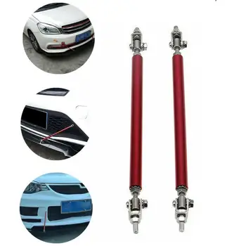 

Adjustable Universal Front Rear Bumper Lip Splitter Support Bar Brace Bumpers Auto Strut Lip Splitter Exterior Rod Bumper R E3V3