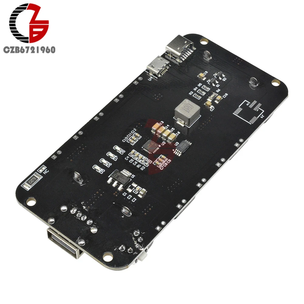 2X18650 литиевая Защита аккумулятора V8 USB 3V 5V литий-ионная батарея зарядное устройство плата мобильный Банк питания Модуль расширения для Arduino ESP8266