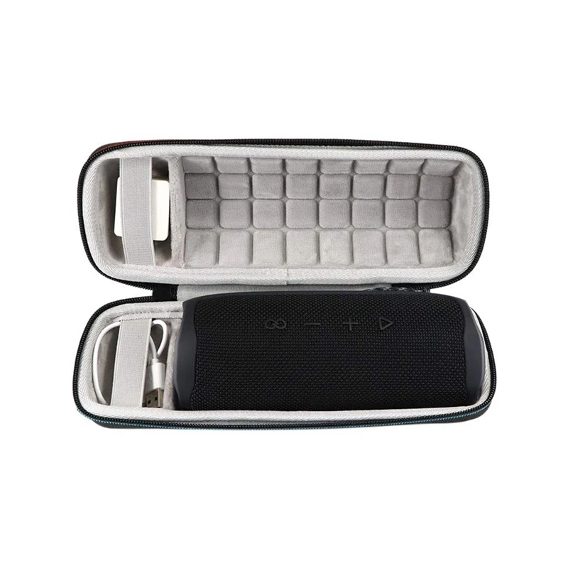 Жесткий чехол, совместимый с-Flip 5, беспроводной Bluetooth динамик, чехол для переноски, дорожная сумка для хранения-Flip 5, черный