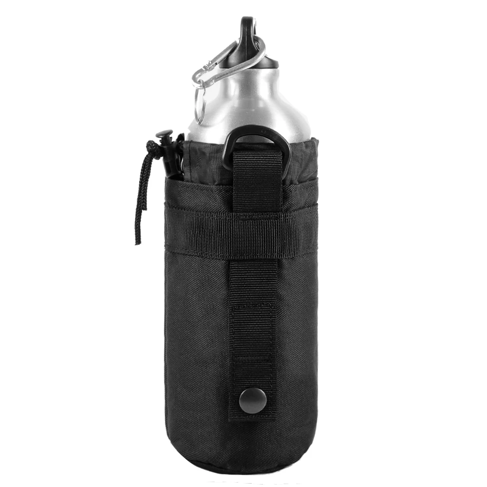 Тактическая Сумка для бутылки воды, военная система Molle, сумка для чайника, походов, путешествий, наборы для выживания, держатель