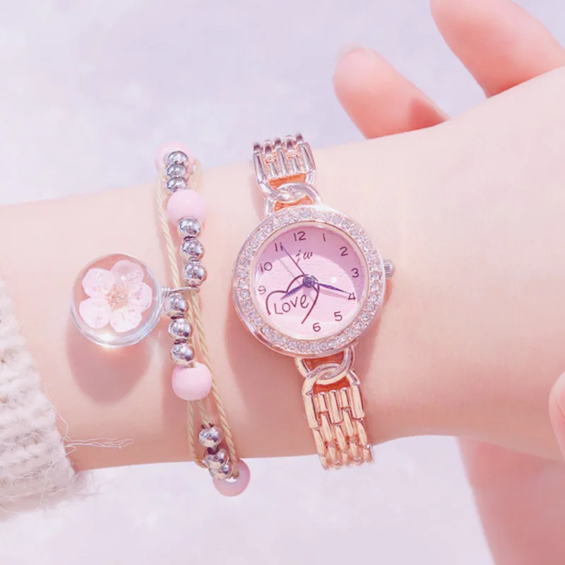 

Fairy Watch Students Korean-style Simple Bracelets Star GIRL'S Cherry Blossom Hipster Chain Style Thin Drawstring Small Elegant