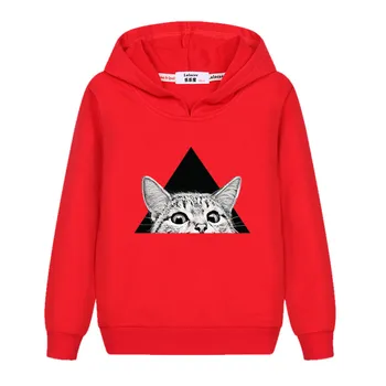 

Aimi Lakana Fashion & Funny Hoodie for kids Cat Face Design Sweatshirt boys girls Long Sleeve Cotton Pullover Autumn Jacket Coat
