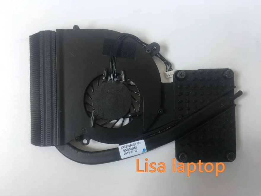 Для Dell Latitude XT3 cpu Тепловая медь охлаждения w/вентилятор радиатора H1GH8