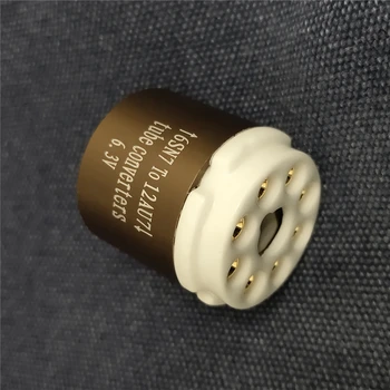 

6SN7 To ECC83 12AX7 12AU7 Vacuum Tube Amp Convert Socket Adapter 6.3V