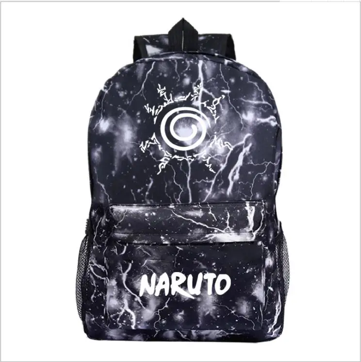 Шаринган Наруто Мода печати рюкзак подростков студентов Bookbags Винтаж Ноутбук рюкзаки Портфолио для школы сумки