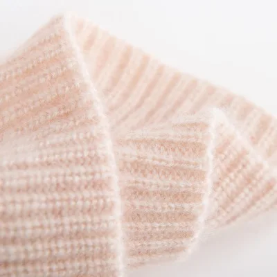Чистый 100 кашемир шапка женская зимняя вязанная Женская Корейская шерсть