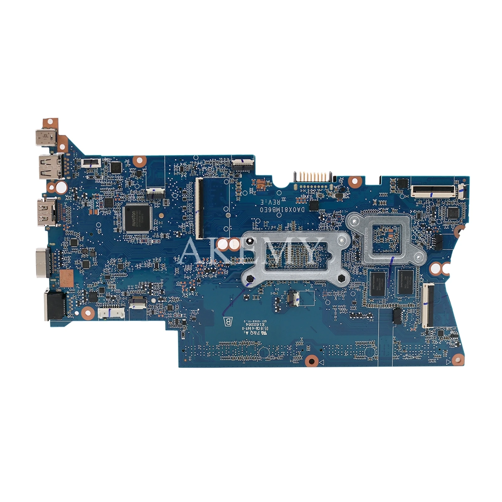 Материнская плата для ноутбука DA0X81MB6E0 X81 для hp ProBook 430 G4 440 G4, протестированная на, с процессором i3-7100u, 2 Гб, GPU