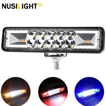 

Car LED Work Light Bar 12V 24V Offroad Warning Light Fog Lamp Flash For Chevrolet silverado 1500 2019 2005 2008 SUV Accessories