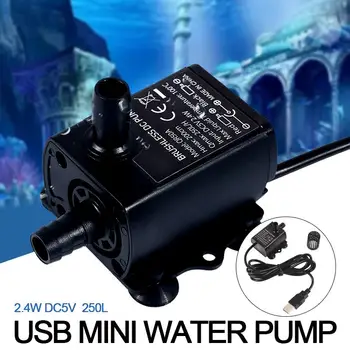 

Water Pump DC5V Home Submersible Hmax 200cm Economic Fish Tank Fountain Pump Durable Mini Pump DIY Aquarium Office Plastic