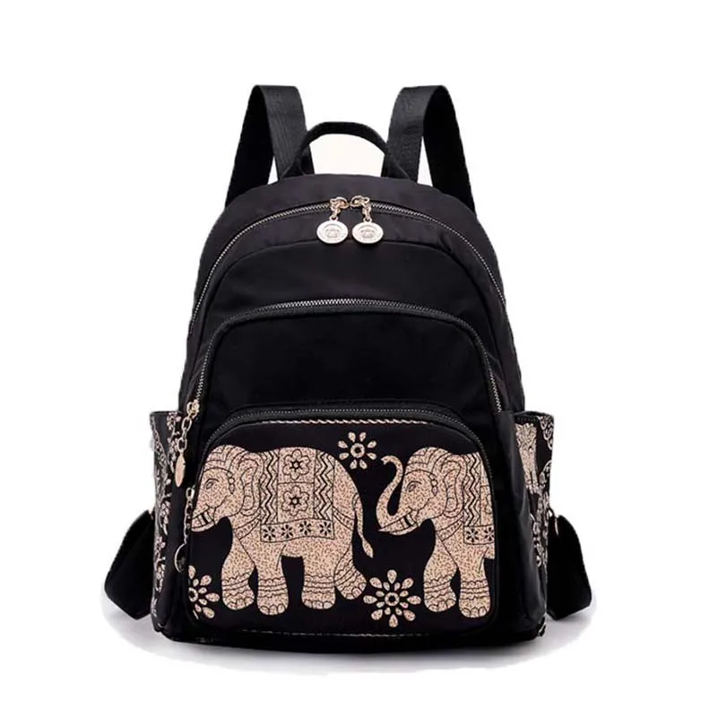 buy Printed Bags Women Bag Women #039;s Backpack Personality Bag Oxford Cloth Backpack School Bag Girls #039; Bag Unisex Backpack Women #039;s Bag