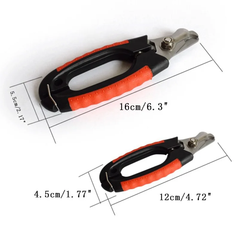 Professional Pet Dog Nail Clipper Cutter Stainless Steel Grooming Scissors Clippers for Animals Cats