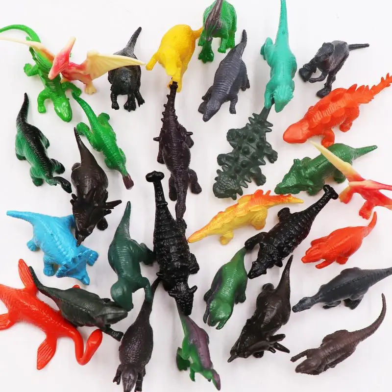 

Understanding Teaching Aids Soft Silcone 12 Shuttlecocks in Each Box Small Model Wild Animal Jurassic Unisex Model Mini Toy Plas