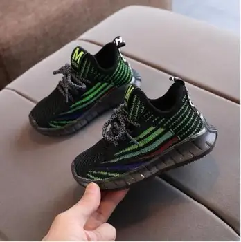 

Child Sport Shoes Single Boots New Fashion Breathable Kids Boy Net Shoes Girls Anti-Slippery Sneakers Baby Toddler Running Shoes