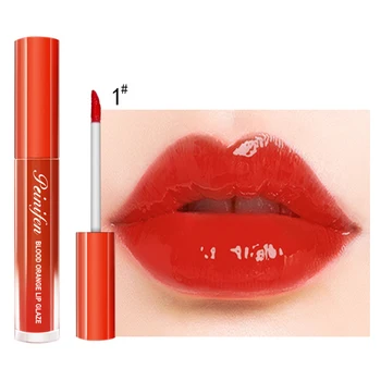 

Moisturizing Red Lip Glaze With Blood Orange Extract Gentle Texture Nourishing Lip Gloss Makeup Maquillaje Cosmetic