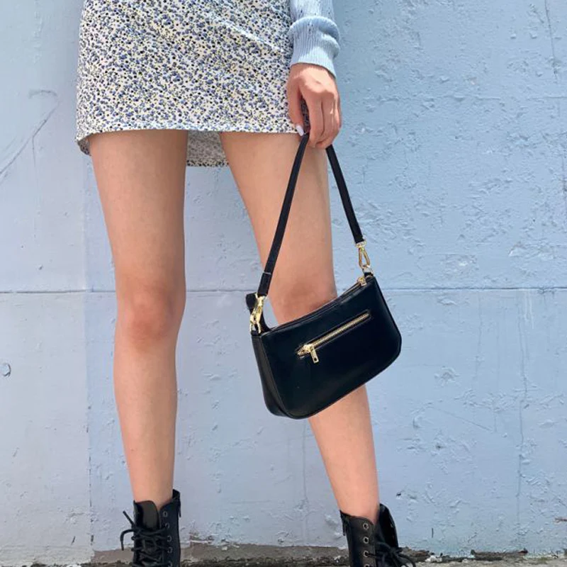 Сумки на плечо для женщин высокого качества из искусственной кожи Сумочка Багет