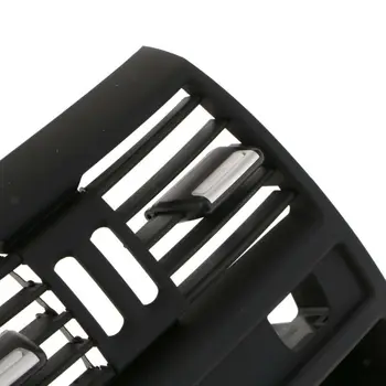 

Black Rear Central Vent Cover Plastic 1pc Console Fresh Air Outlet For BMW 5 F10 F18