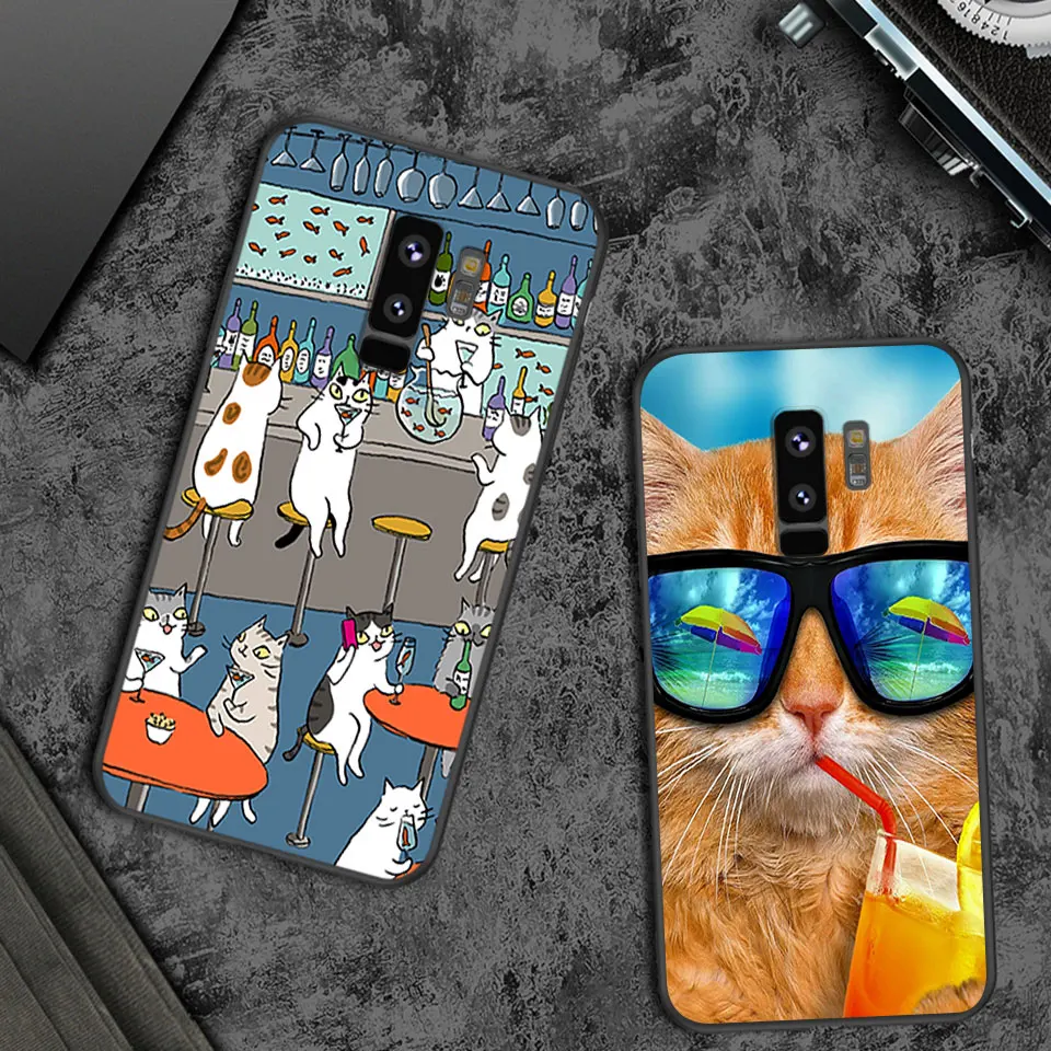 Чехол для телефона samsung Galaxy S10 Plus Lite модные чехлы Мягкий ТПУ чехол для S6 S7 S8 Edge силиконовый черный полный защитный чехол