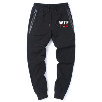 

Wtf Wine Tukey Family Simple Printing Mens Sports Pants 2020 Summer Autumn Sweatpants Fashion Retro Leg Pants Casual Man Pants