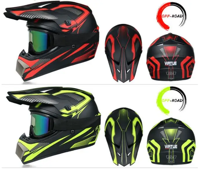 Супер-Крутой мотоциклетный внедорожный шлем ATV грязный велосипедный шлем MTB Горный шлем полный шлем много дизайнерских емкостей