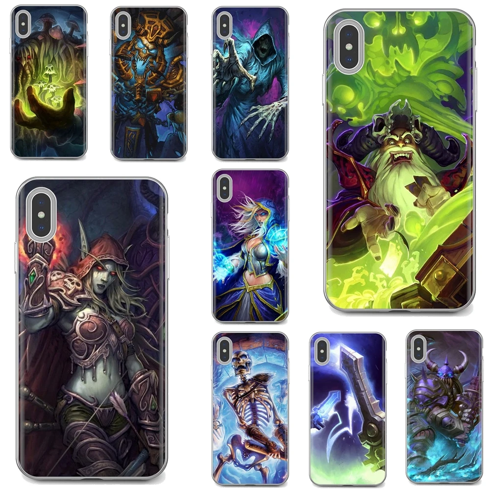 Мягкий чехол Hearthstone Naxxramus Hero Game Art для Samsung Galaxy A10 A40 A50 A70 A3 A5 A7 A9 A8 A6 Plus 2018 2015 2016 2017 |