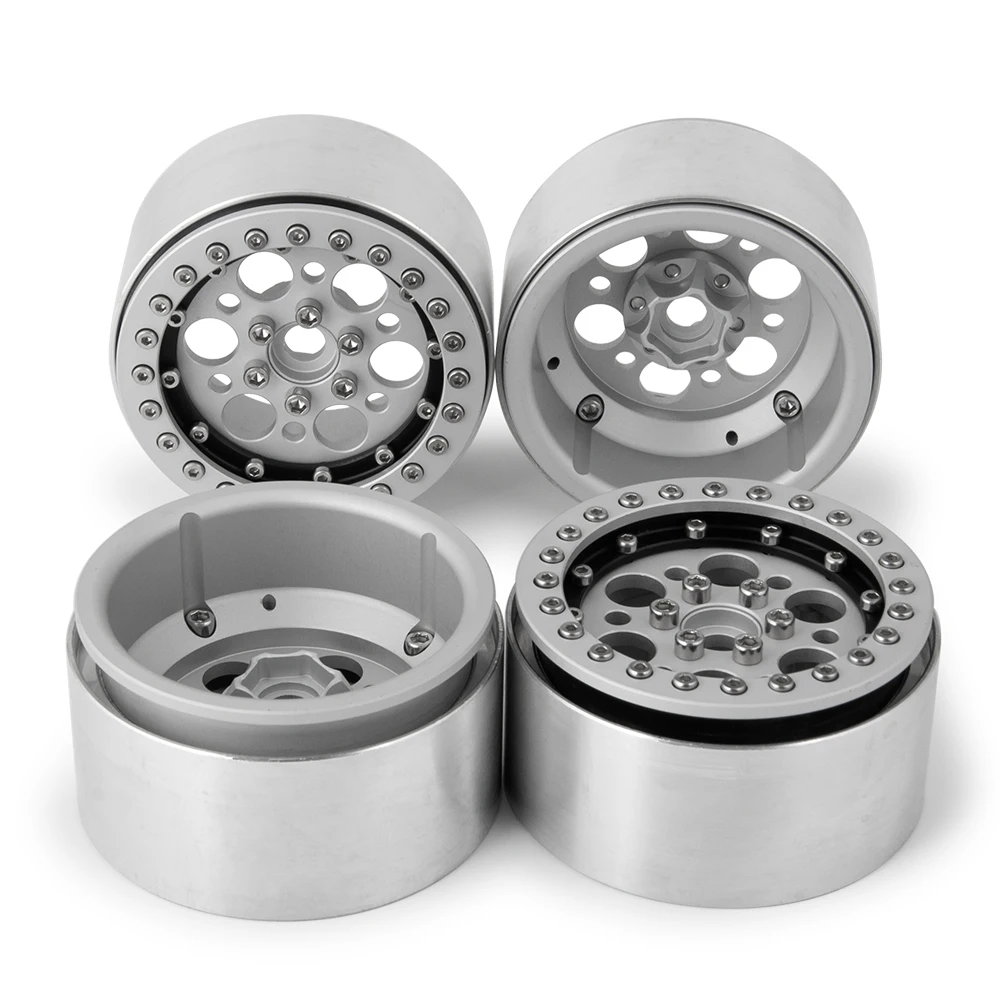 AXSPEED 1/10 RC Гусеничный 2,2 ''сплав Beadlock Колесные диски W/концентраторы 35 мм для Wraith AX90018