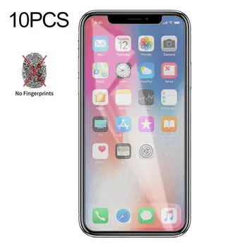 

10 PCS Non-Full Matte Frosted Tempered Glass Film for iPhone X / XS / iPhone 11 Pro