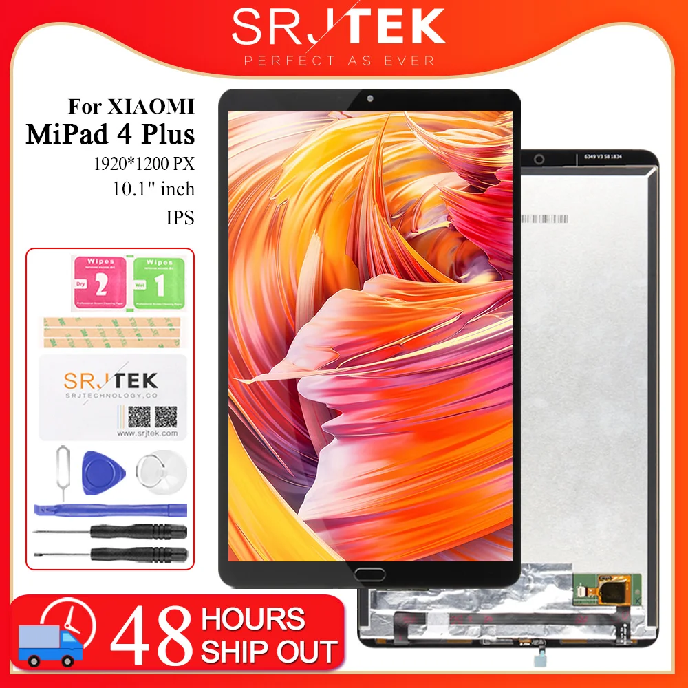 ЖК-дисплей SRJTEK 10 1 для Xiaomi MiPad 4 Plus сенсорный экран Mi Pad дигитайзер планшета замена
