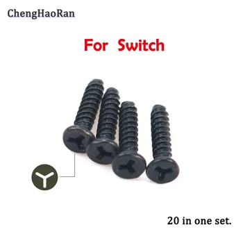 

ChengHaoRan 20PCS Suitable for Nintend SWITCH NS handle screw Joy-Con handle case screw Switch handle Y screw