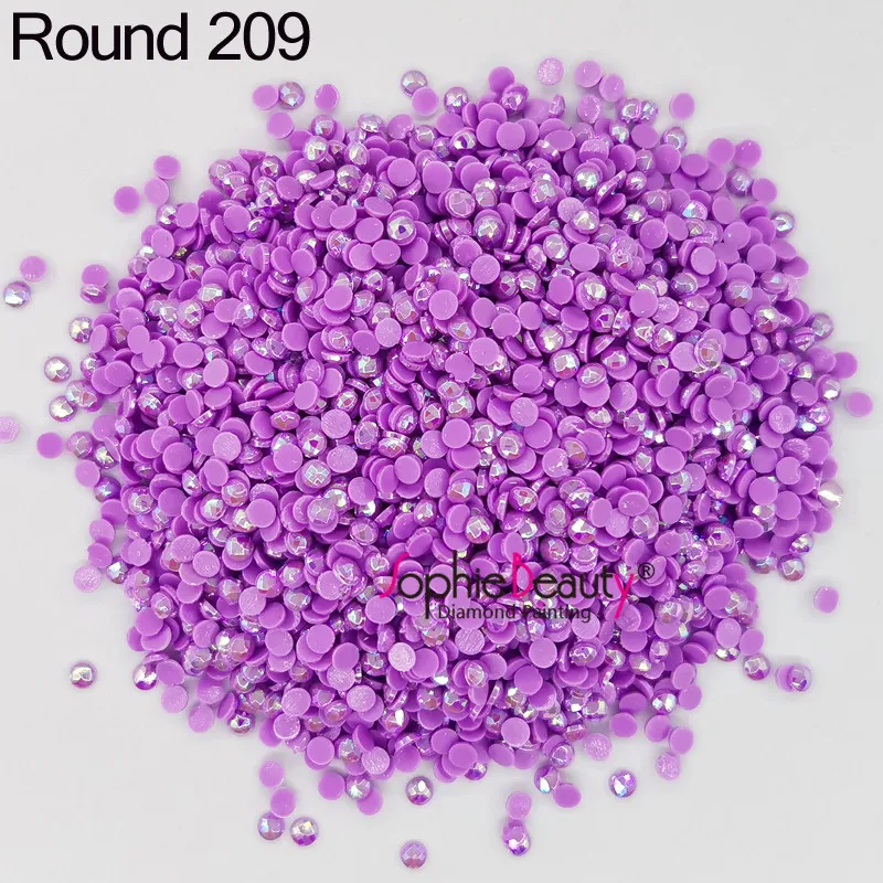 AB Stone 2.8mm Colorful Round Drills Diamond Painting Embroidery Rhinestone Mosaic
